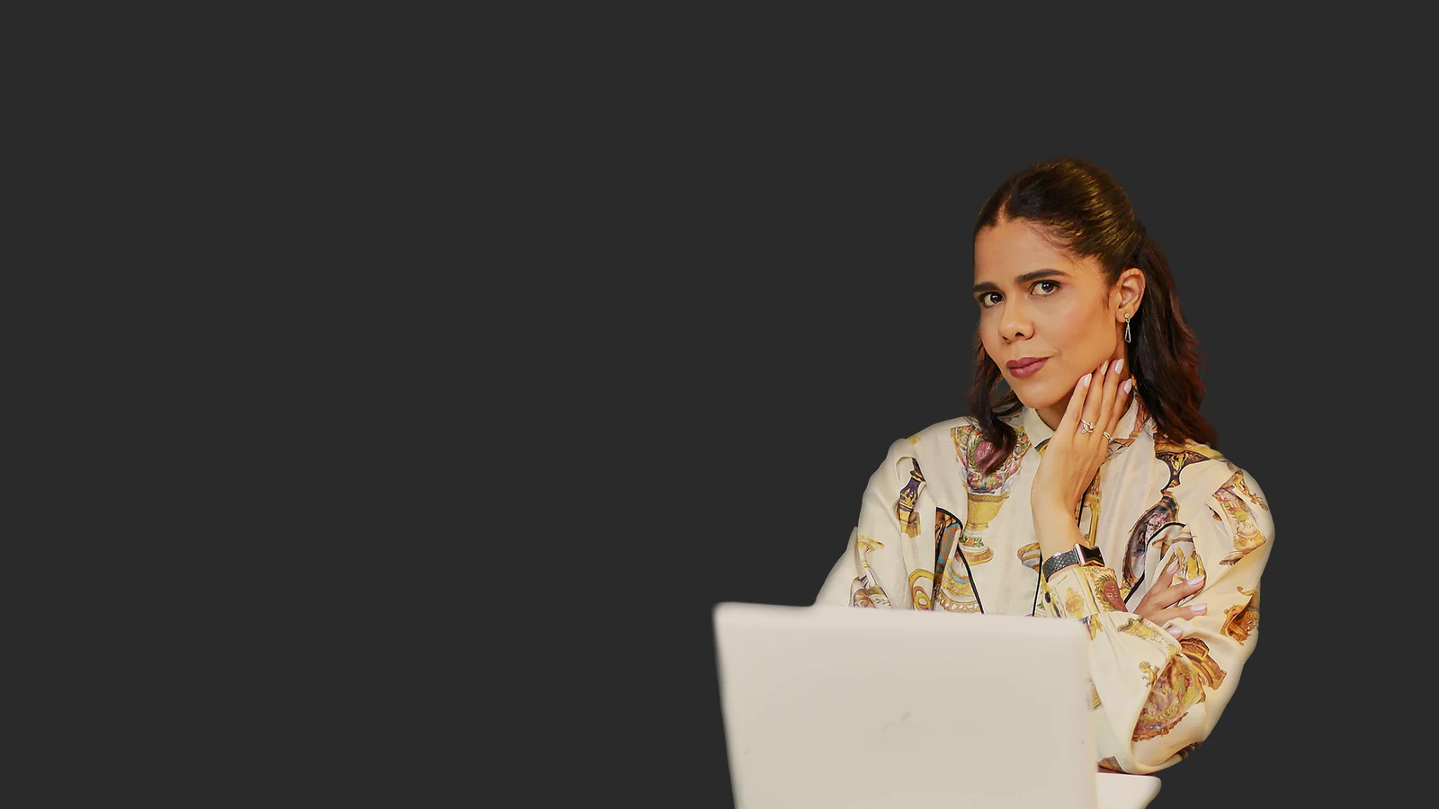 Capa da conversa: Uma primeira conversa sobre meu trabalho - Psicóloga Ticiane Cruz